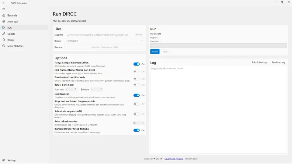 Preview DIRGC - GC Form Automation