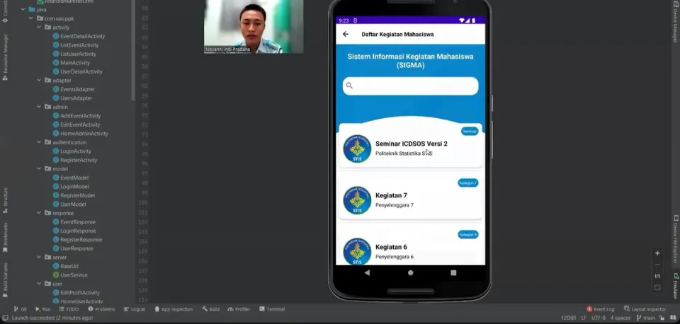 Preview SIGMA STIS - Student Activity Information System
